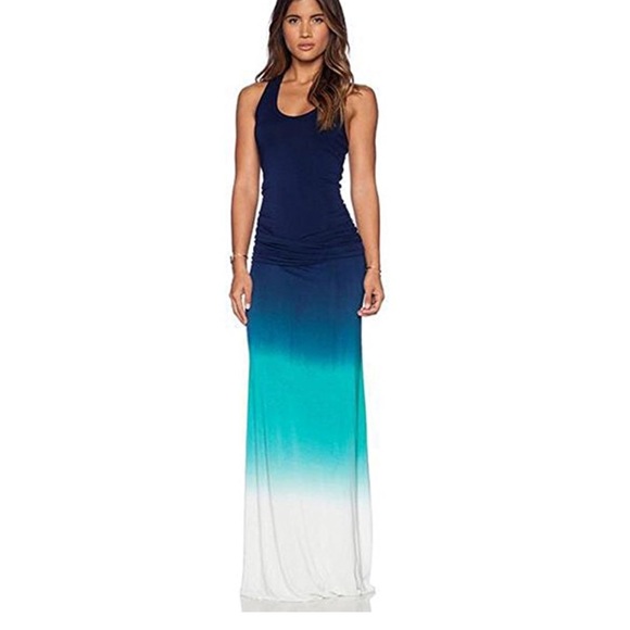 Dresses & Skirts - Bahama gradient maxi dress